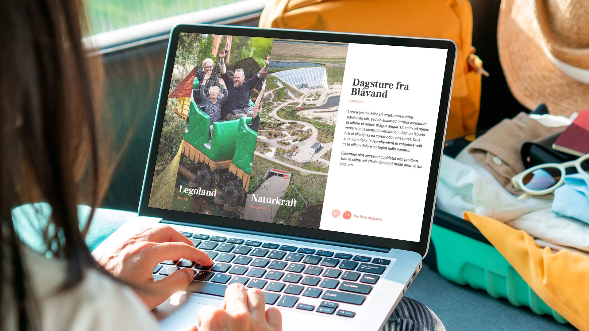 Render of a beautiful holiday spot by the ocean in Denmark