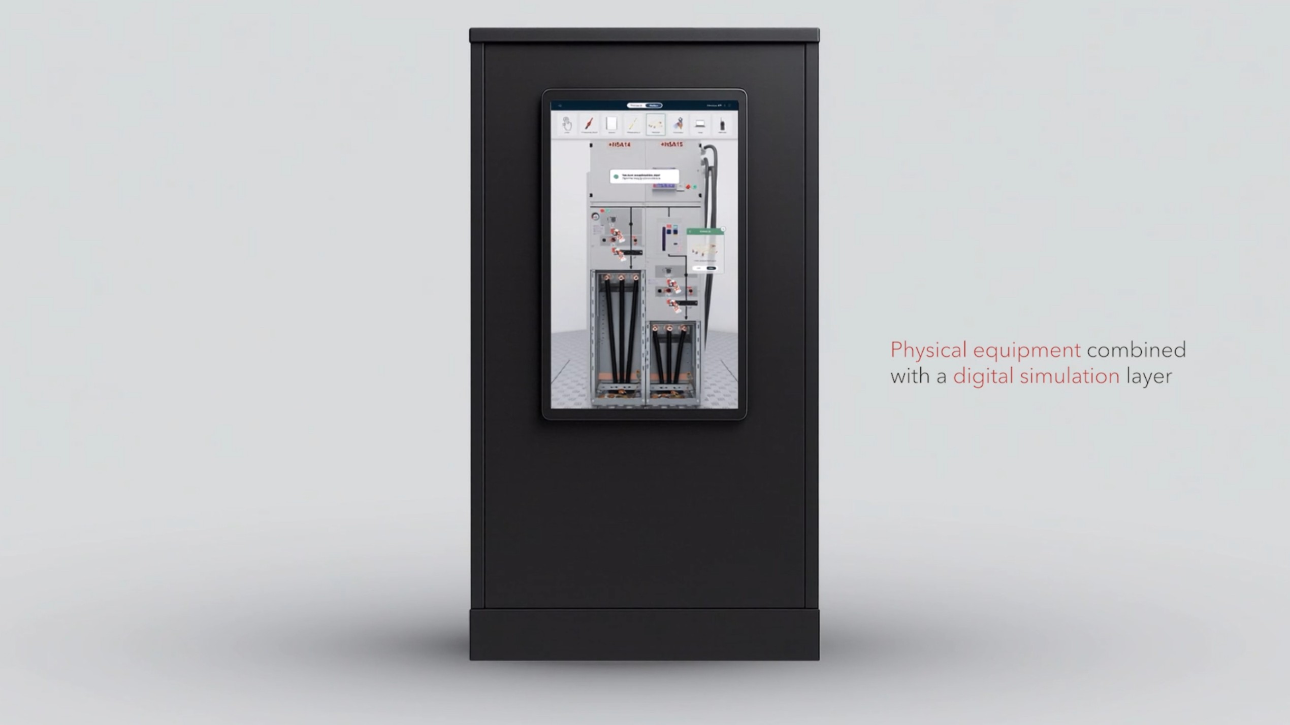 TS TECH and Cadpeople switchgear simulator