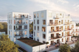 3d architectural visualisation white flats