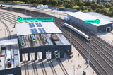 Siemens Mobility Depot Scene